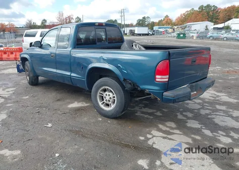 1997 Dodge Dakota Slt/Sport from USA, damaged, VIN 1B7GL23X9VS297808